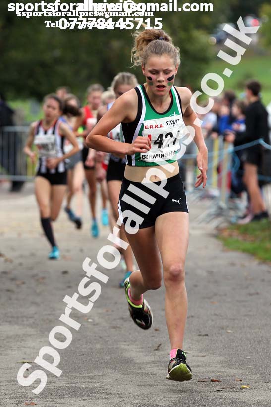 Girls under-15 3 stage road relay, 2019 ERRA 6 and 4 Stage Relay and Young Athletes.  Photo: David T. Hewitson/Sports for All Pics